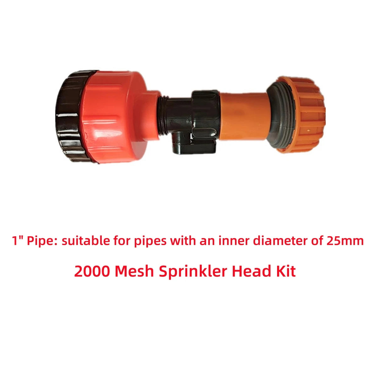 Durable Garden Sprinkler Head 400/1000/2000 Mesh Garden Greenhouse Sprayer Nozzle for 1/2" 3/4" 1" Water Pipe Watering Gun 1Pc