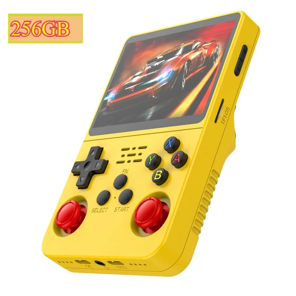 R36S Retro Handheld Video Game Console ARKOS System 3.5 Inch IPS Screen Classic Portable Pocket Video Player 128G Games Boy Gift