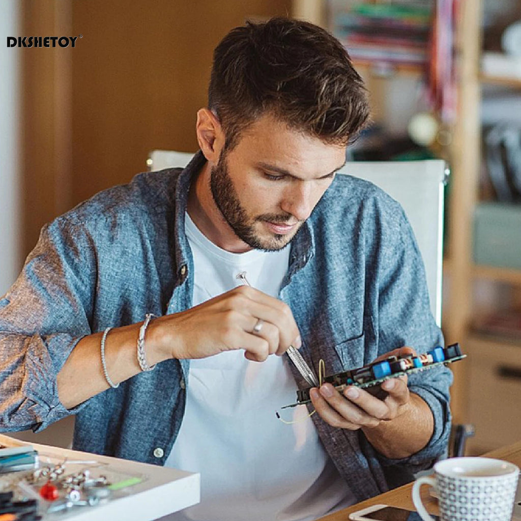 4 Claw Jewelry Grabber Tool with 4 Prongs IC Chips Aluminum Alloy Grabber Tools for Electronic Components