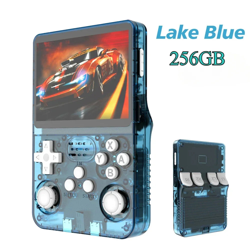 R36S Retro Handheld Video Game Console ARKOS System 3.5 Inch IPS Screen Classic Portable Pocket Video Player 128G Games Boy Gift
