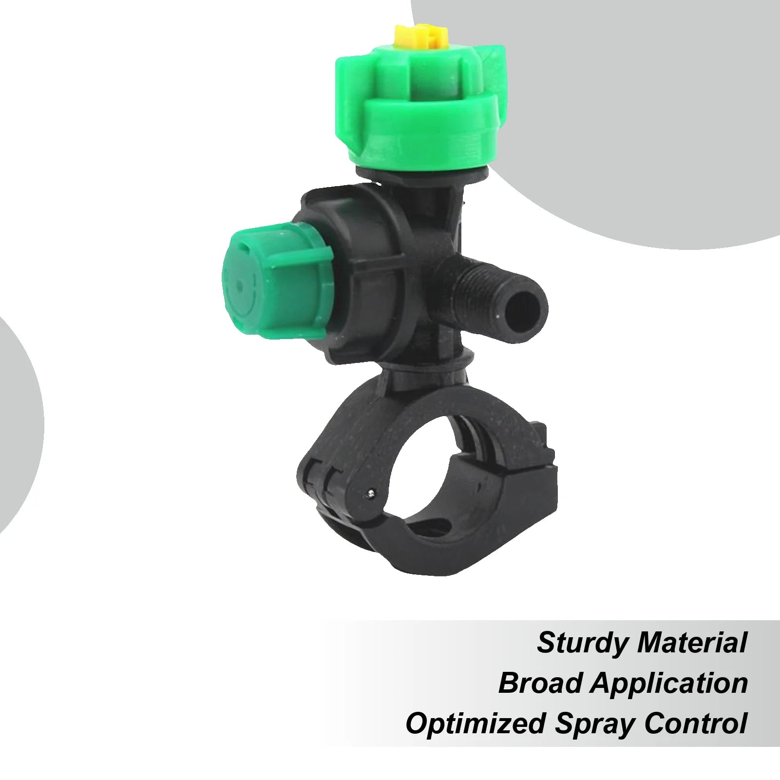 Hose Nozzle 25mm Fan Shaped Mist Head Garden Hose Spray Nozzle For Lawn Outdoor Plant Irrigation Agriculture Farm Field