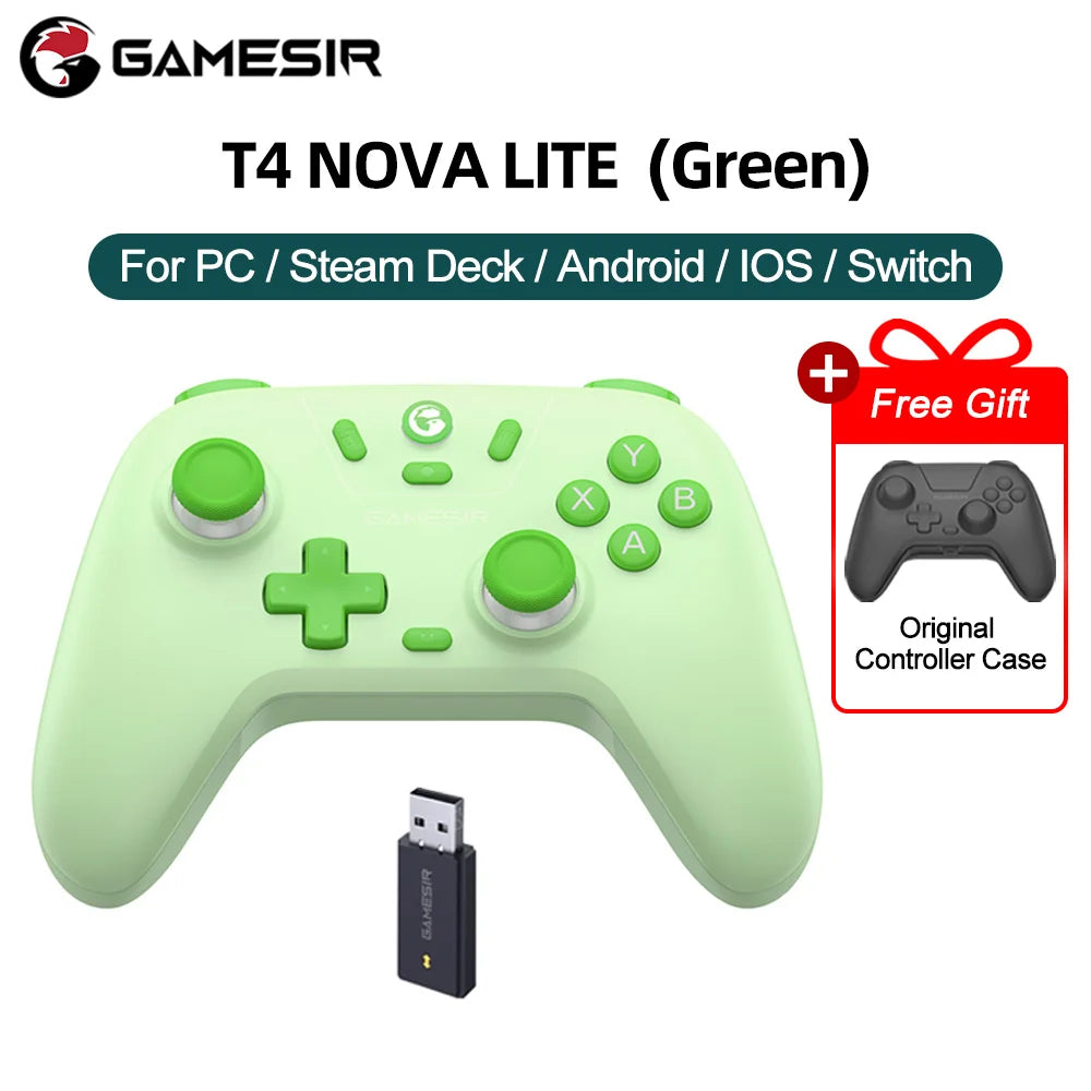 GameSir Nova Lite Switch Controller Hall Effect Gamepad for Nintendo Switch iPhone Android Mobile Phone Windows PC Steam