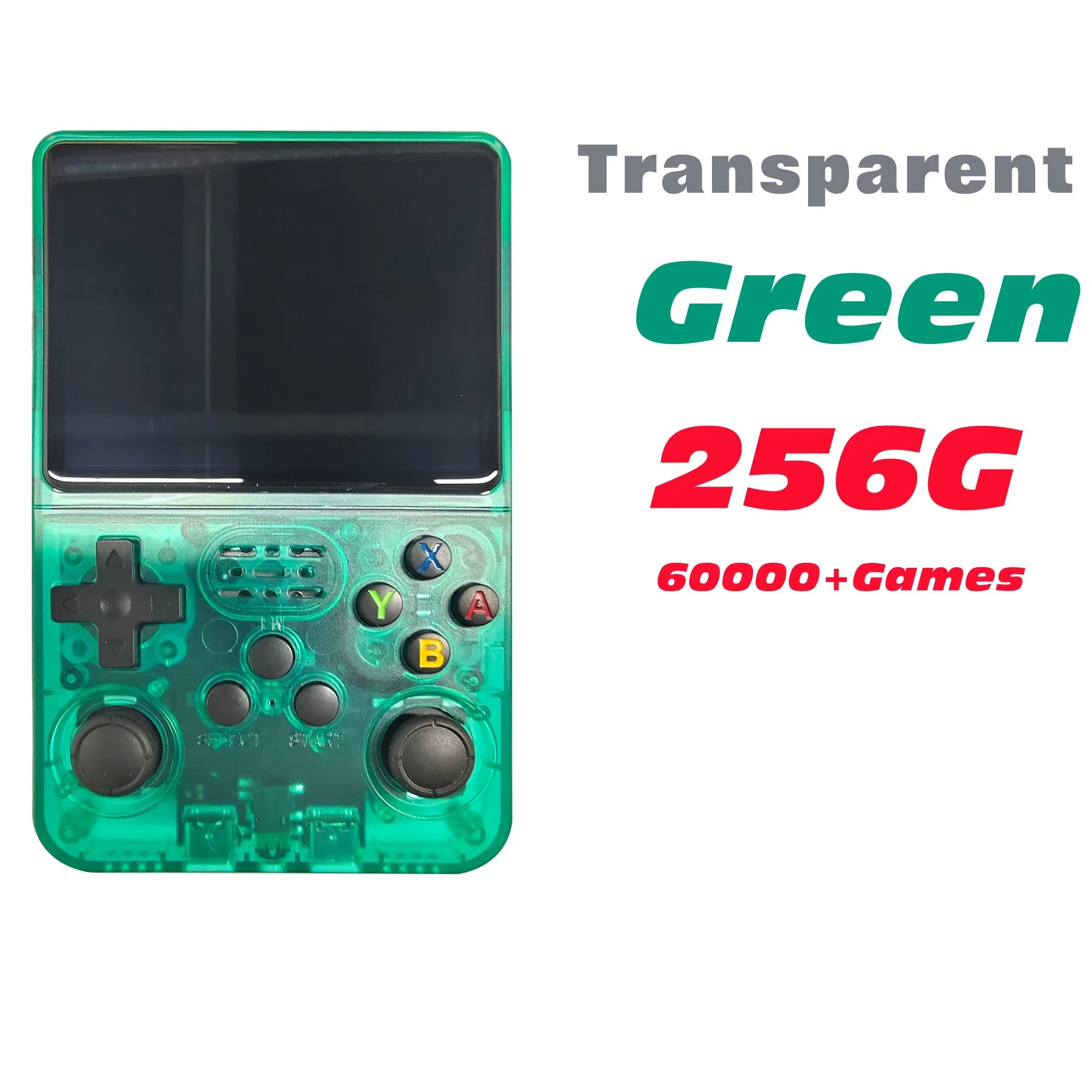 R36S Retro Handheld Video Game Console ARKOS System 3.5 Inch IPS Screen Classic Portable Pocket Video Player 128G Games Boy Gift