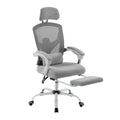 JHK Ergonomic Reclining High Back Mesh Living Room Rocking Gaming Chair Computer Desk Swivel Rolling  Lumbar Support Pillow