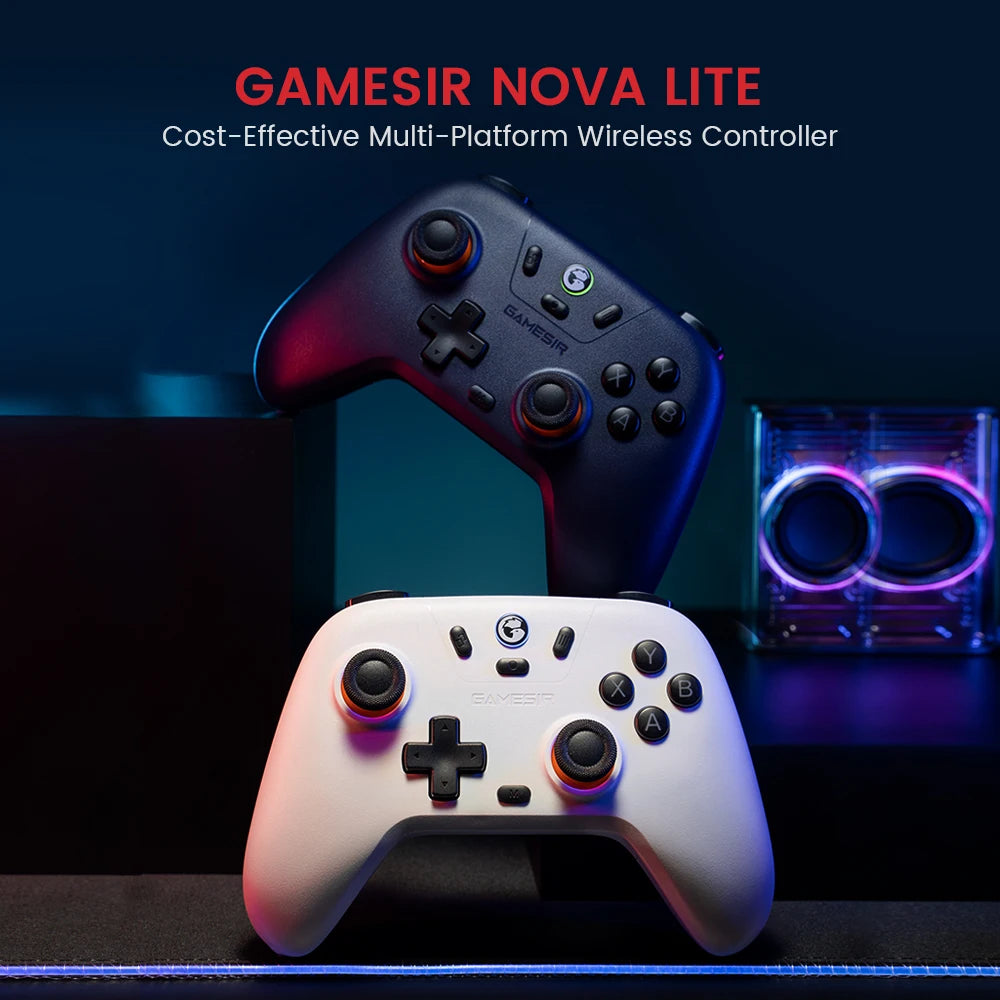 GameSir Nova Lite Switch Controller Hall Effect Gamepad for Nintendo Switch iPhone Android Mobile Phone Windows PC Steam