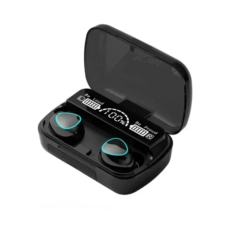 M10 TWS Bluetooth Headphones 2500mAh Charging Box Wireless Earphones With Microphone 9D Stereo Sports Waterproof Earbuds Headset
