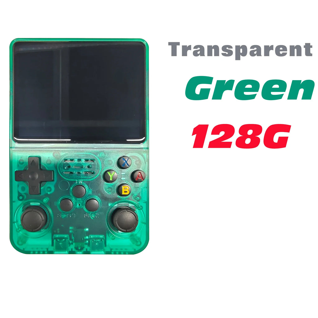 R36S Retro Handheld Video Game Console ARKOS System 3.5 Inch IPS Screen Classic Portable Pocket Video Player 128G Games Boy Gift