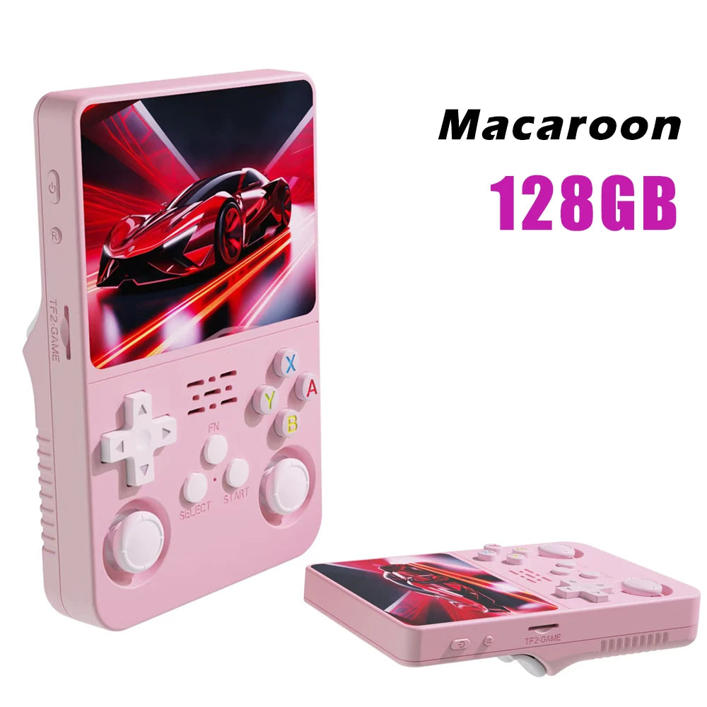 R36S Retro Handheld Video Game Console ARKOS System 3.5 Inch IPS Screen Classic Portable Pocket Video Player 128G Games Boy Gift
