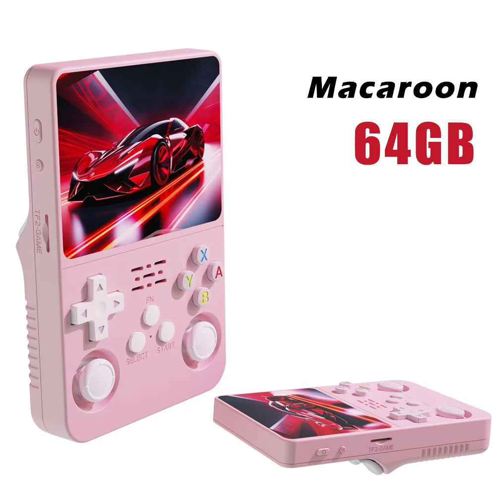 R36S Retro Handheld Video Game Console ARKOS System 3.5 Inch IPS Screen Classic Portable Pocket Video Player 128G Games Boy Gift