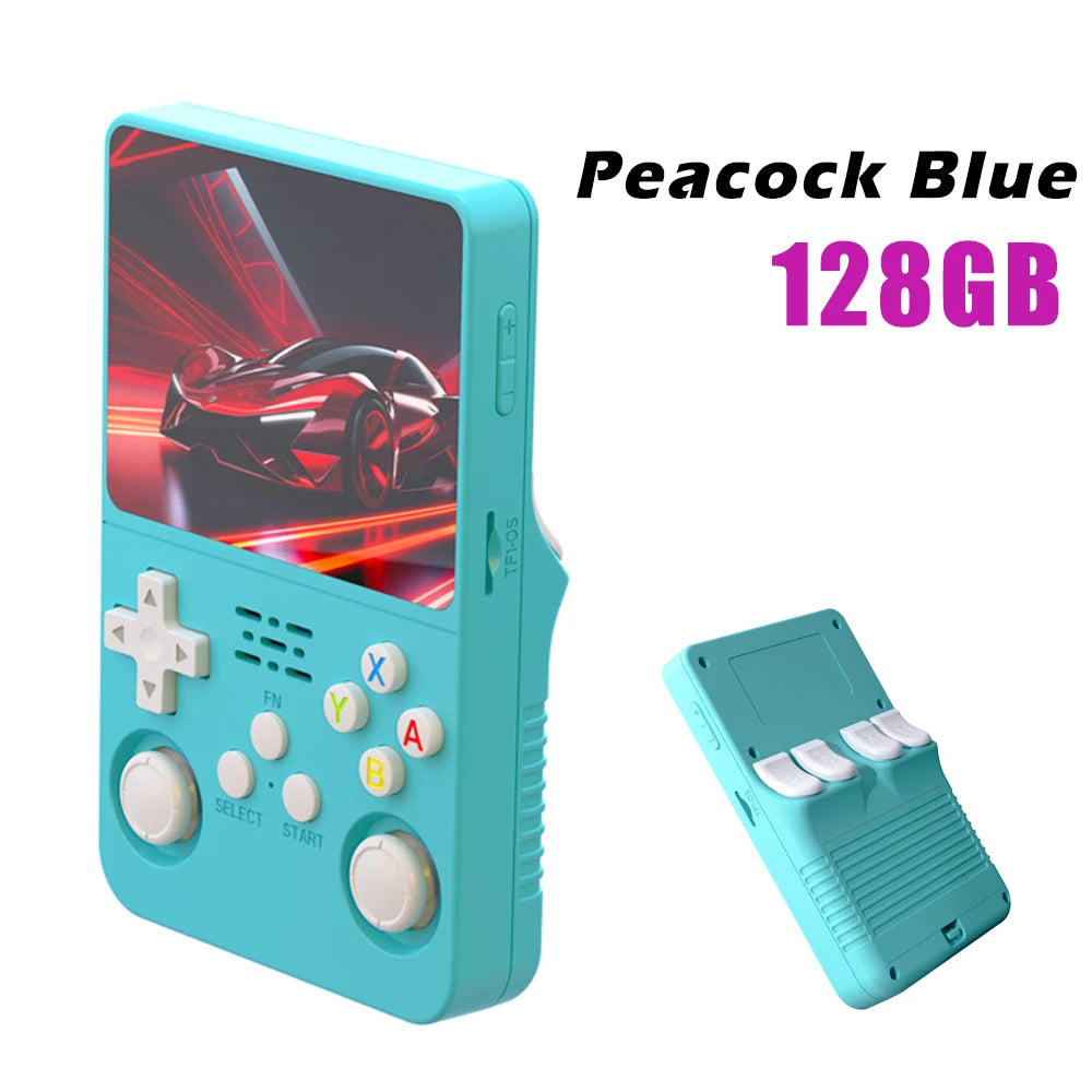 R36S Retro Handheld Video Game Console ARKOS System 3.5 Inch IPS Screen Classic Portable Pocket Video Player 128G Games Boy Gift