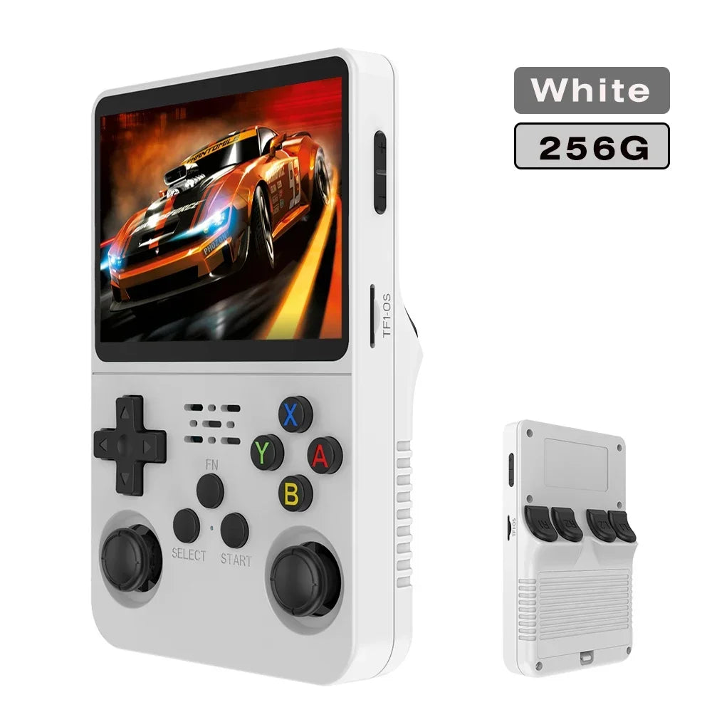 R36S Retro Handheld Video Game Console ARKOS System 3.5 Inch IPS Screen Classic Portable Pocket Video Player 128G Games Boy Gift