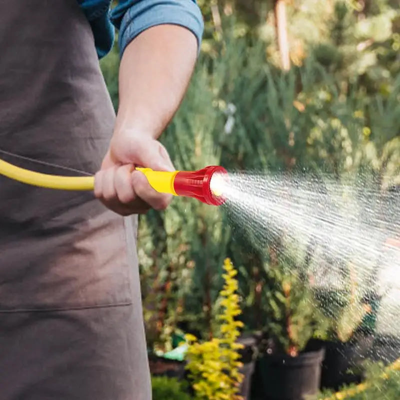 Garden Hose Nozzle Sprayer Home Adjustable Irrigation Nozzle Sprayer Comfortable Grip Nozzle For Flowers Vegetables Gardening