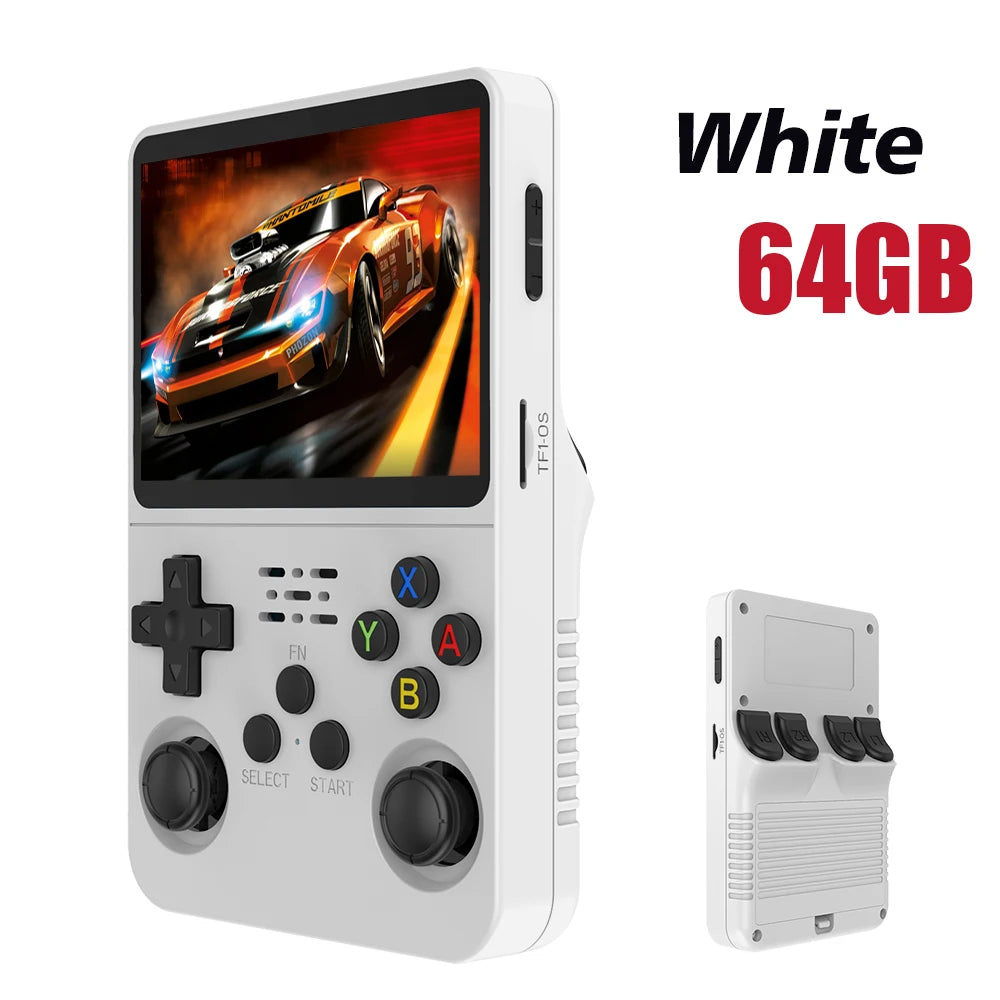 R36S Retro Handheld Video Game Console ARKOS System 3.5 Inch IPS Screen Classic Portable Pocket Video Player 128G Games Boy Gift